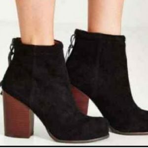 Jeffrey Campbell Suede Rumble Booties